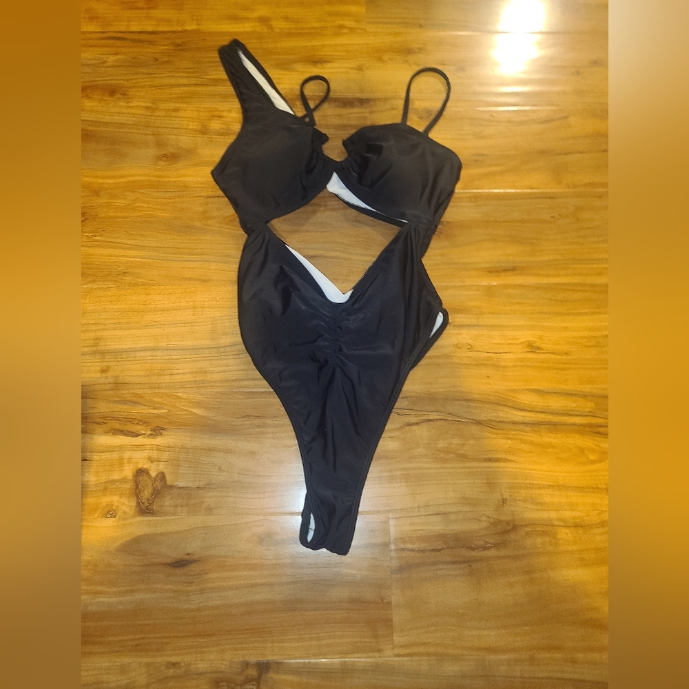 Black bathing suite